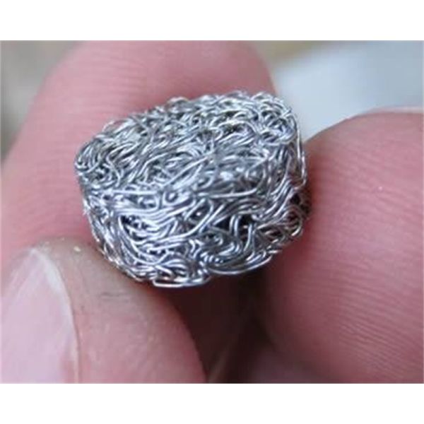 Strong Compressed Knitted Wire Mesh Filter Stainless Steel 304