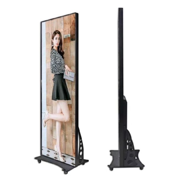 Indoor LED Poster Signage Portable Lite P2.5 Display For Mall Stores Advertising