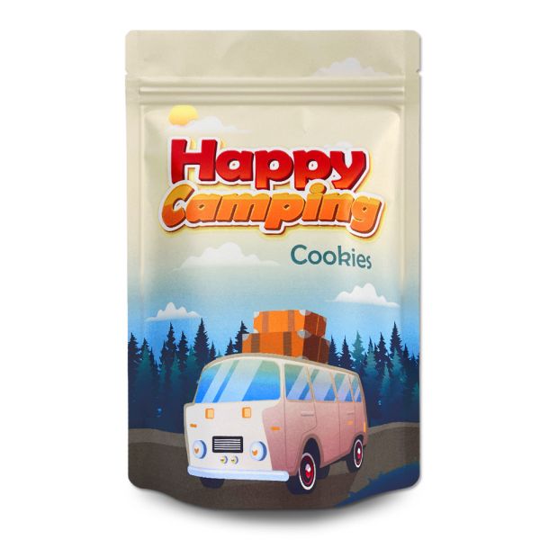 Disposable Packaging Custom Full Printing Mylar Stand Up Pouch With Zipper