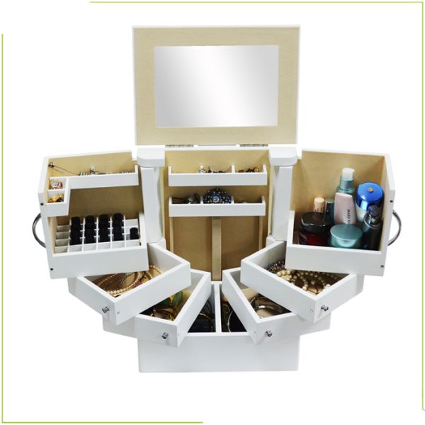 Пакет NC KD крася мебели деревянного космоса шкафа макияжа сохраняя