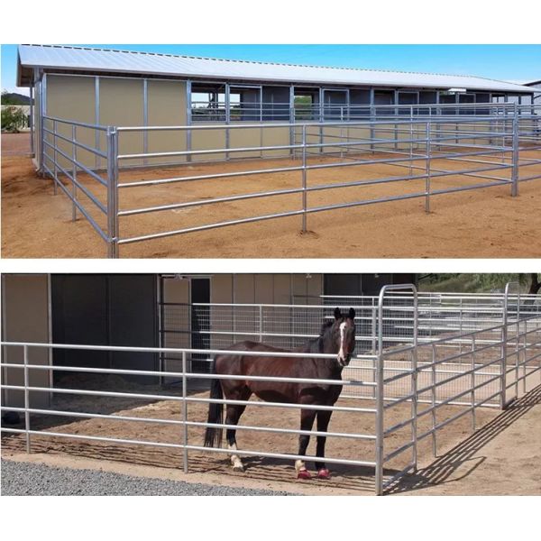 Sheep 7 Reels Heavy Duty Cattle Panel Hot Dip Galvanized Metal Steel 275 Cm X 92 Cm