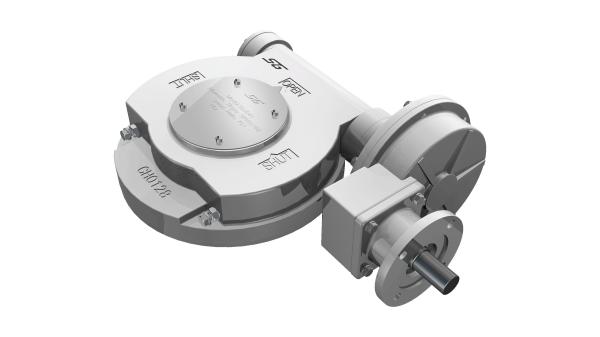 Electric - Powered Quarter Turn Gearbox  With Electric Actuator IP67