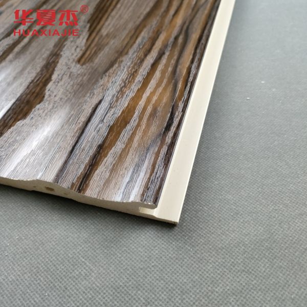 Modern Laminated Surface WPC Wall Panel Waterproof Eco-friendly Wood-Plastic Composite Wall Cladding