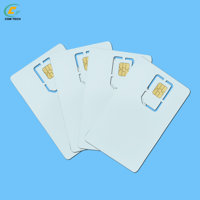 J3R150 Java Smart Card with 150kb Memory, Glossy Surface Finish, and Customized Printing Options