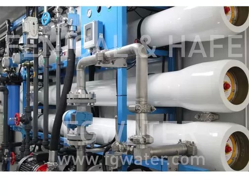 2000 m³/day Containerized BWRO System with 70% Recovery Rate and 1.05 kWh/m³ Energy Consumption