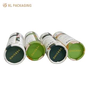 Custom Design Round Paper Tube Packaging Box for Essential Oils and Skincare