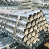 Parede grossa da tubulação de aço de Astm A53 Bs1387 Erw galvanizada para o gás de óleo