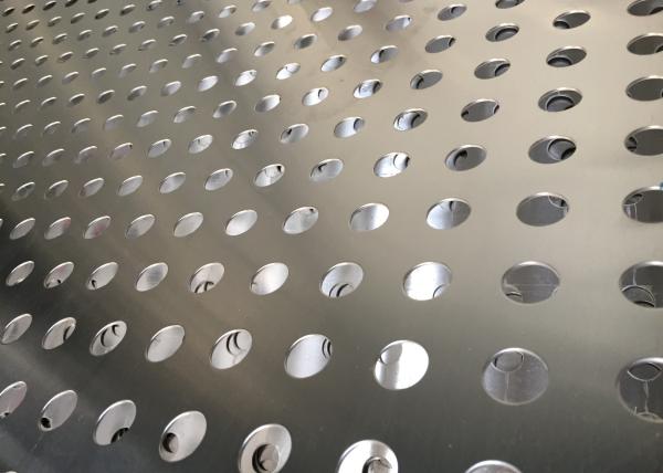 4x8ft Stainless Steel Perforated Sheet with Round Holes