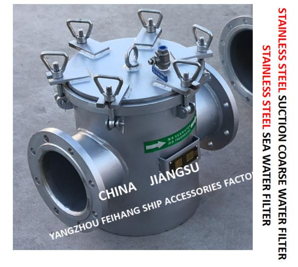 Stainless Steel Sea Water Strainers For Fresh Water Pump Inlet  Model As150 Cb/T497-2012