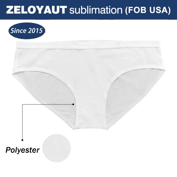 ZELOYAUT  Sublimation Luxury High Quality Comfortable Women's Panties Underwear for Women Waist Underwear