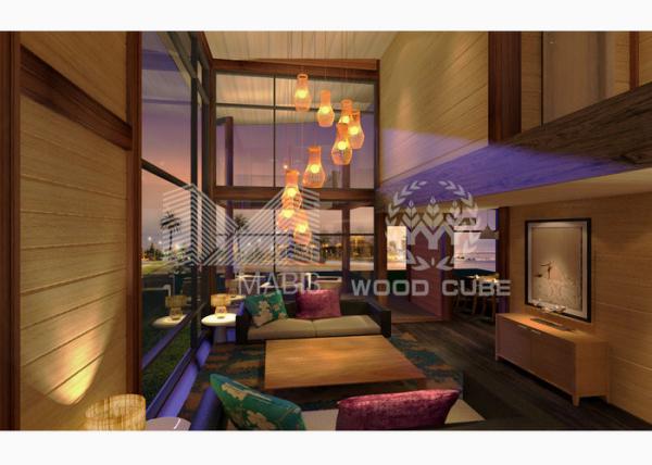 Insect Prevention Prefab Cottage House Non Formaldehyde Environment Friendly