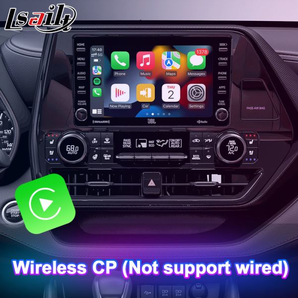 Lsailt Android Car Navigation Multimedia Carplay Interface for 2020-Present Toyota Highlander