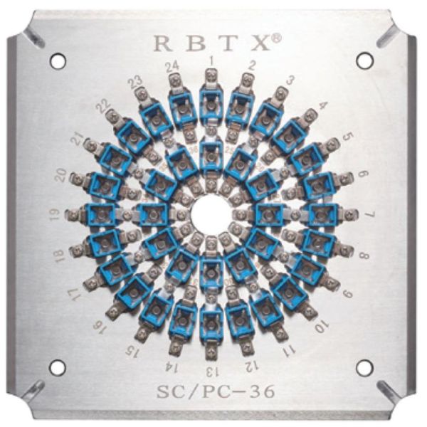 SCPC36  36 Ports Ferrule holder assembly for optical fiber end face polishing