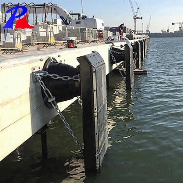 Custom Dock Boat Jetty Cone Type Rubber Fender with Black/Grey Color and Natural Rubber