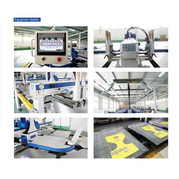 Automatic T-shirt  Screen Printing Oval Machine