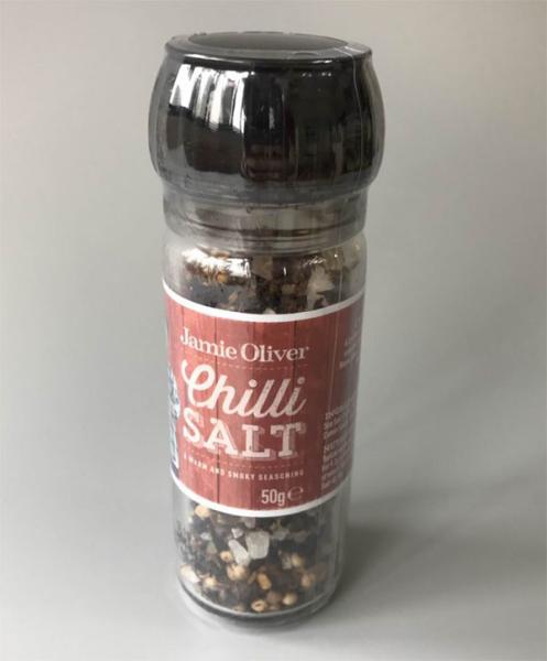 100ml 130g 130mm Clear Plastic salt Pepper Mill