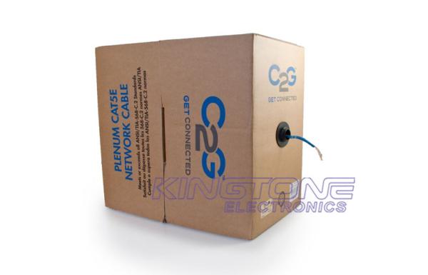 UTP CAT5E Network Cable 4 Pairs 24AWG Copper Clad Aluminum with PVC Jacket