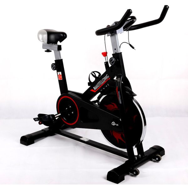 Commercial Gym Equipment 8KG Flywheel Spin Bike with 150kg Capacity in White and Black