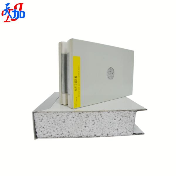 Panneaux fabriqués à la machine pour les salles blanches Laine de roche / PU / Honeycomb d'aluminium / Panneau sandwich à l'oxyde de magnésium 50mm100mm 150mm