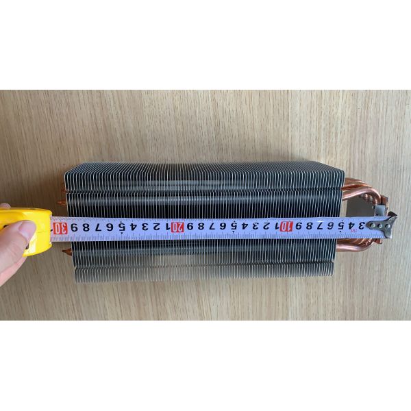 Heatsink 150W трубы Dia 8mm медный для света СИД