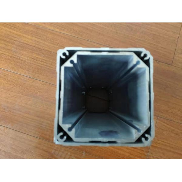 Industrial Aluminum Rectangular Tubing , Round Aluminum Extrusion Profiles For Tatami Lift