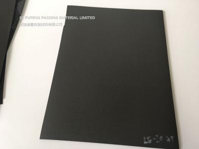 PORON HH48C Highly Flame Etardant 1.2mm Black Urethane Foam For Electronics Closed Cell Foam