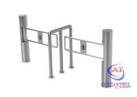 Porta do torniquete da velocidade do cilindro do IP RS485 SUS304 de TCP