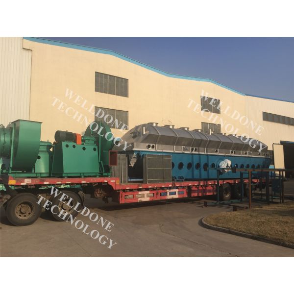 Secador de la cama de líquido de la vibración del palmo del ahorro de la energía y de la larga vida para la comida y el producto químico