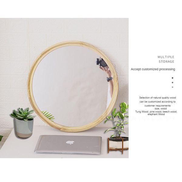 Длина пола зеркало Мода Деревянная Большая Рустическая Современная Рамочная Ванная Старинный Декор Деревянная Рама Зеркало