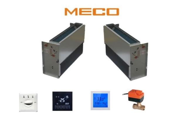300cfm 2.78kw 0.7tr Vertical Fan Coil Unit With Back Reture Box And Filter
