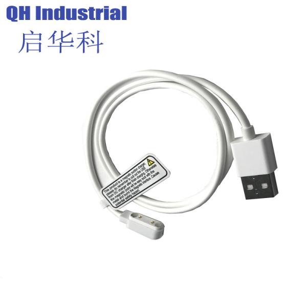 2Pin 7.6mm Pitch Long Life Time Durability Aerospace Single Head Pog Pin Socket Pogo Pin Magnetic Pogo Pin Usb Connector