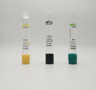 ISO descartável do CE do tubo do perfil da coagulação do gel da separação do ANIMAL DE ESTIMAÇÃO amarelo habilitado