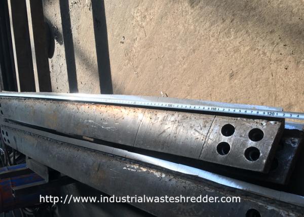 Máquina de corte durável de pano com remoção de poeira 2400F, retalhadora Waste industrial