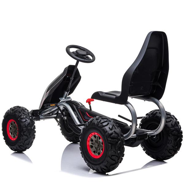 2022 Plastic Ride On Pedal Go-Kart Car for Kids Carton Size 118*69*37.5 Suitable