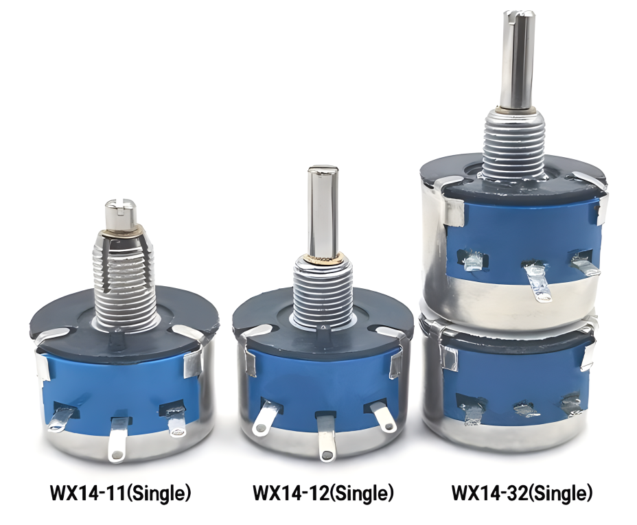 Однокруглый WX14-12 3W Wirewound Potentiometer 1K 2K2 3K3 4K7 20K 10K 22K 100R 470R