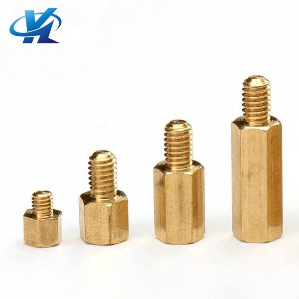 Brass Hex Screw Bolt With Internal Thread, Brass Male and Female Screw Bolt,Brass Standoffs