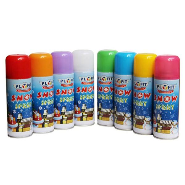 Halloween Wedding Snow Aerosol Spray , Birthday Snow Spray For Glass Decoration