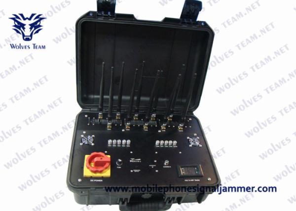 VIP Protection Security Waterproof Outdoor High Power GSM 3G 4G Cell Phone Signal Jammer