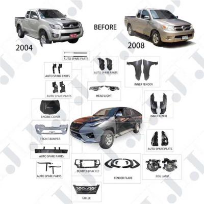 ISO 9001 Hilux Vigo Body Kit For Hilux Vigo Upgrade To New Fortuner Trd 2004 - 2016
