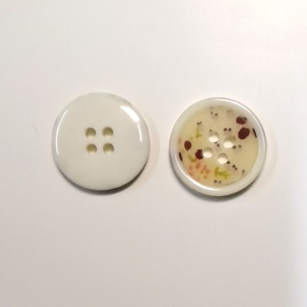 Customizable 8mm - 28mm Resin Buttons Mixed Color For Fashion Garments