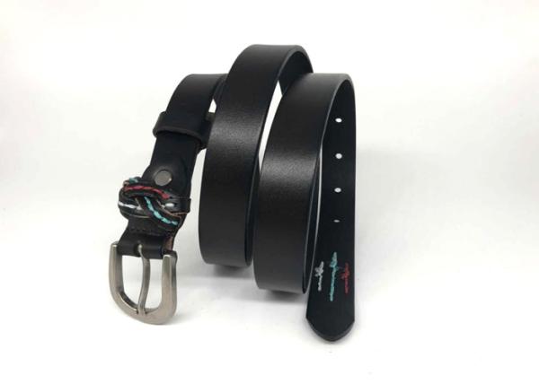 Slimming 2.3cm Women'S Fashion Leather Belts With Alloy Buckle
