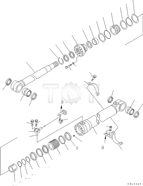 Набор 707-99-46130 уплотнения гидравлического цилиндра экскаватора KOMATSU PC200-7