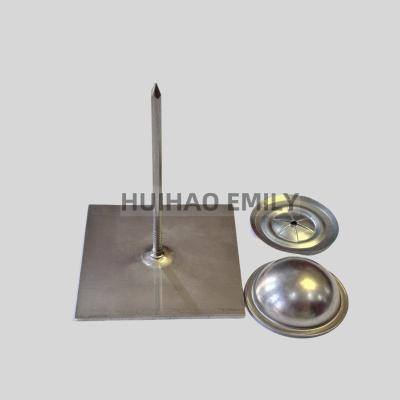 Designed Self Adhesive Insulation Hangers , Annular Groove Insulation Anchors