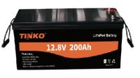 Bateria de alta densidade de energia 12V 200AH como substituto da bateria de chumbo-ácido