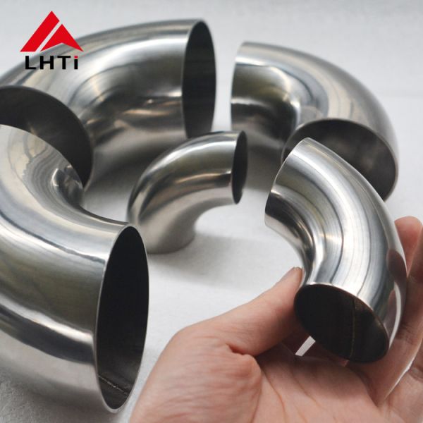 Seamless Gr2 Titanium Elbow / Bends With 1.2mm For Exhaust Parts