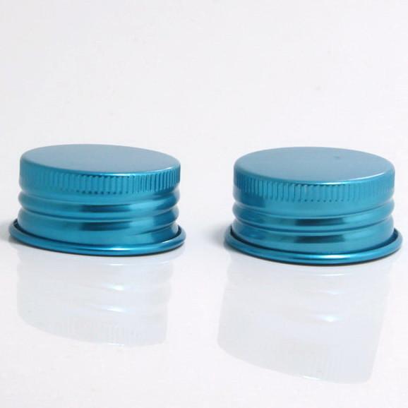 Glass Bottle Aluminum Screw Cap Break Proof Custom Logo  / Size Easy To Use Lid