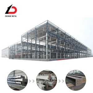 Welding Steel Frame Structure Q235 Prefabricated Metal Buildings