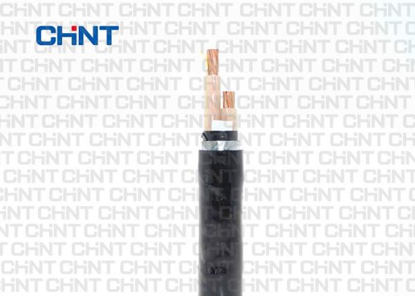 Cabo distribuidor de corrente blindado da fita de aço, cor do preto do núcleo do cabo da corrente elétrica multi