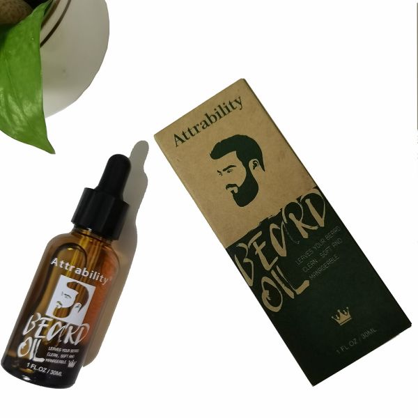 Wholesale China factory natural men beard serum beard growth oil 30ml Nourishing 100% Natual