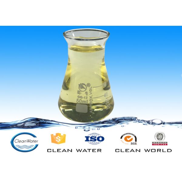 Coloreless / Yellow Liquid Polyamine Polymer For Water Clarification ISO / BV